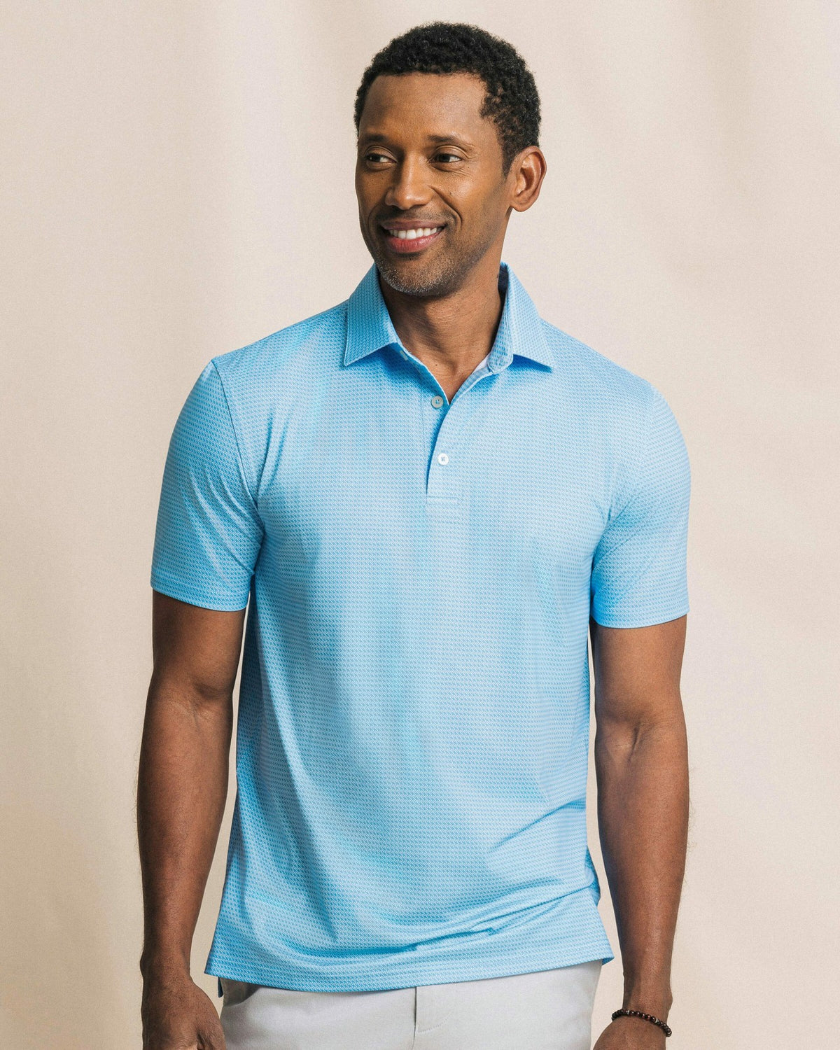 Driver Getting Ziggy With It Printed Polo | Southern Tide Trending