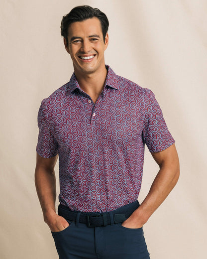 Driver Fireworks Printed Polo | Southern Tide Trending