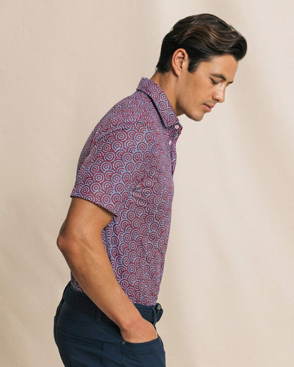 Driver Fireworks Printed Polo | Southern Tide Trending