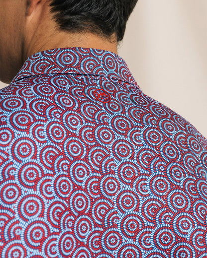 Driver Fireworks Printed Polo | Southern Tide Trending