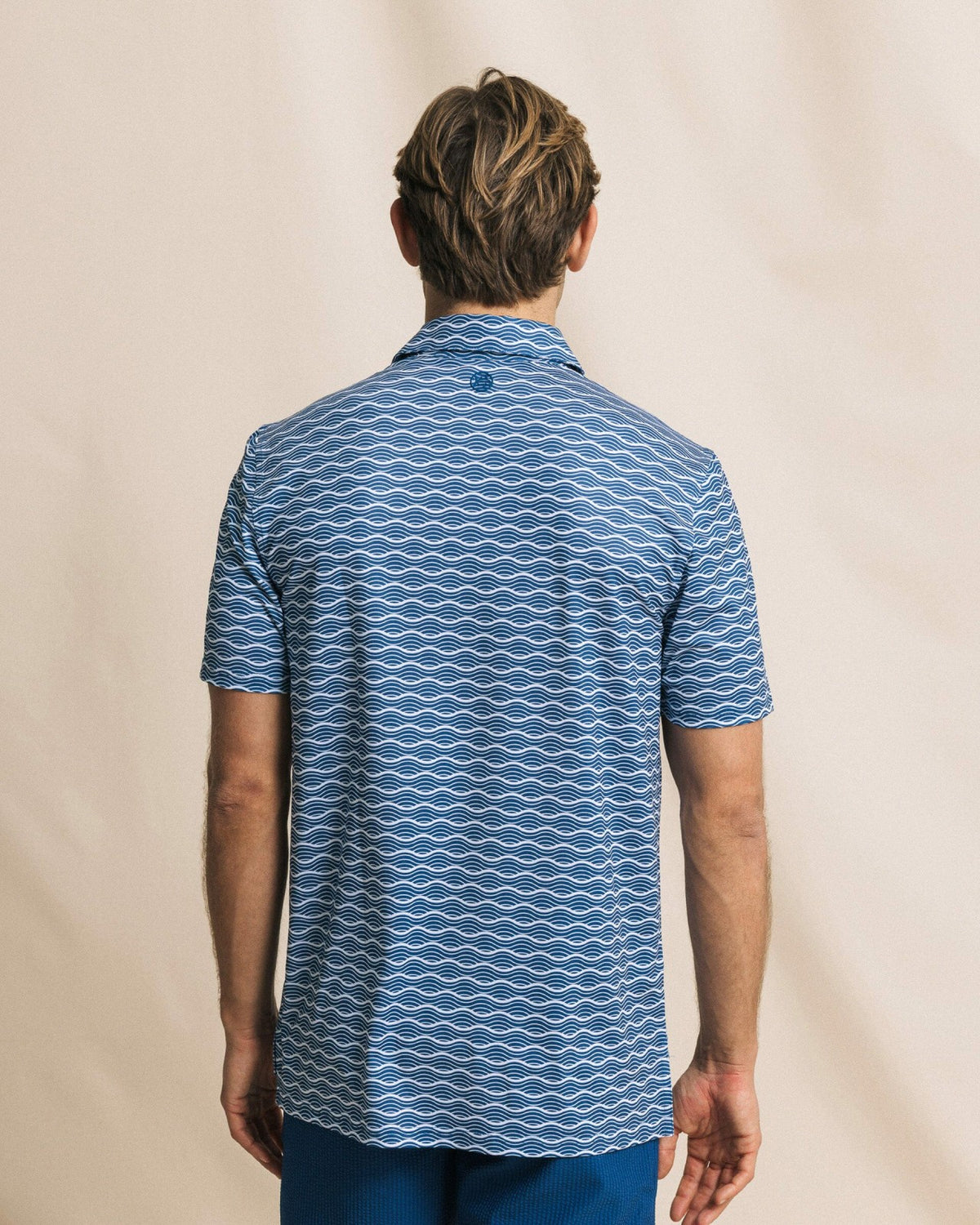 Driver Ocean Echo Printed Polo | Southern Tide Trusted