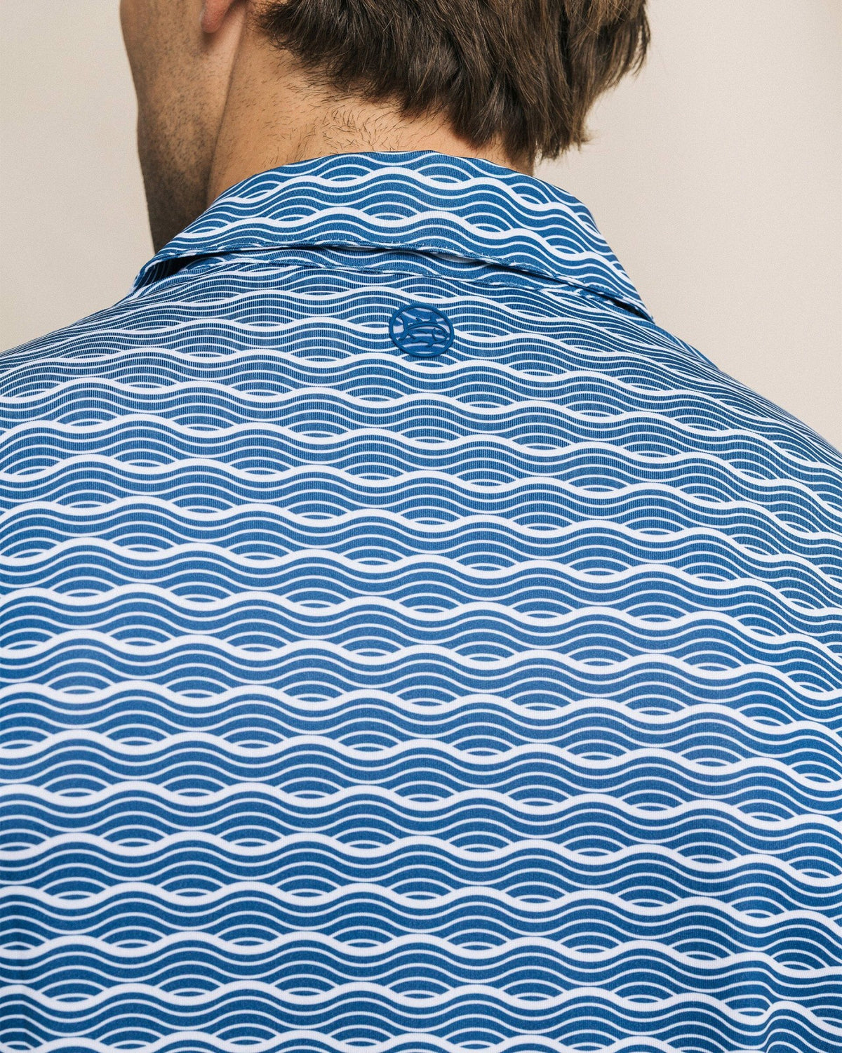 Driver Ocean Echo Printed Polo | Southern Tide Trusted