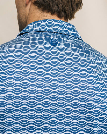 Driver Ocean Echo Printed Polo | Southern Tide Trusted