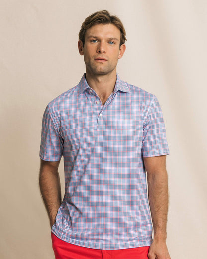 Driver Surfside Retreat Plaid Polo | Southern Tide Essential