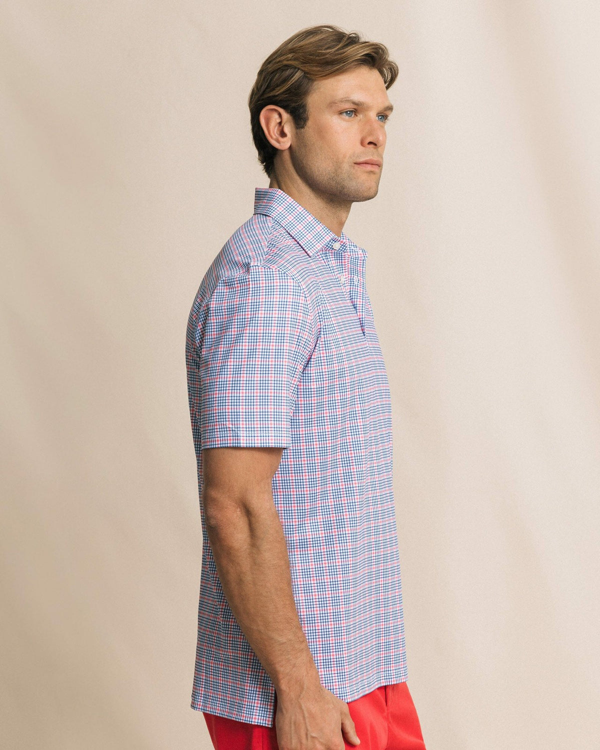 Driver Surfside Retreat Plaid Polo | Southern Tide Essential