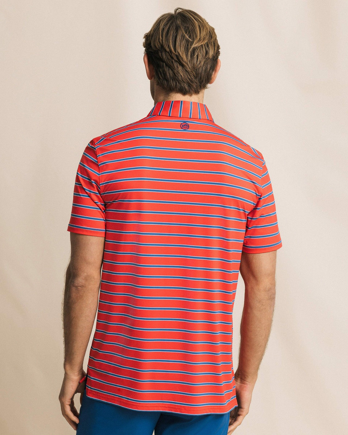 Moonlight Bay Stripe Performance Polo | Southern Tide Great Value