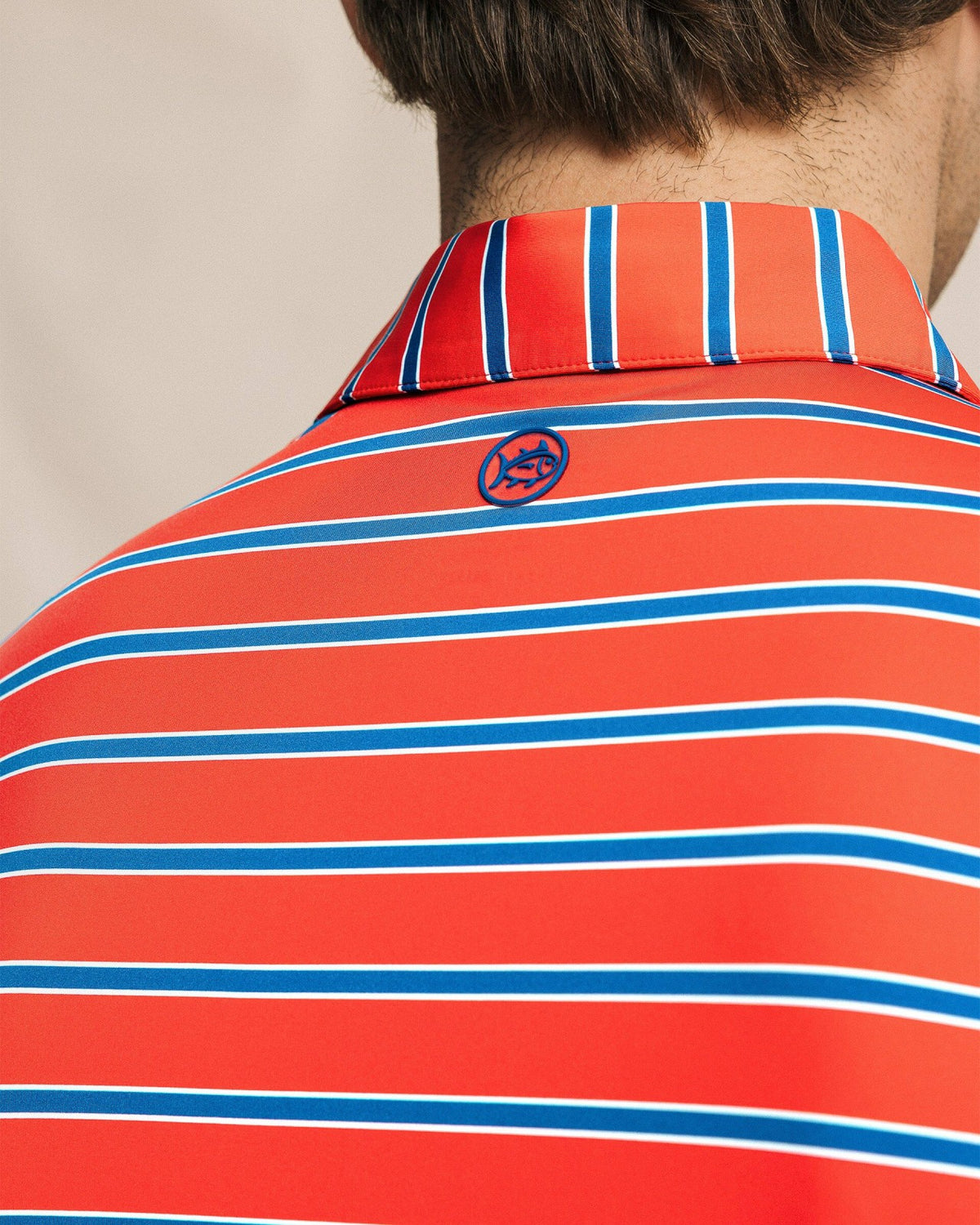 Moonlight Bay Stripe Performance Polo | Southern Tide Great Value