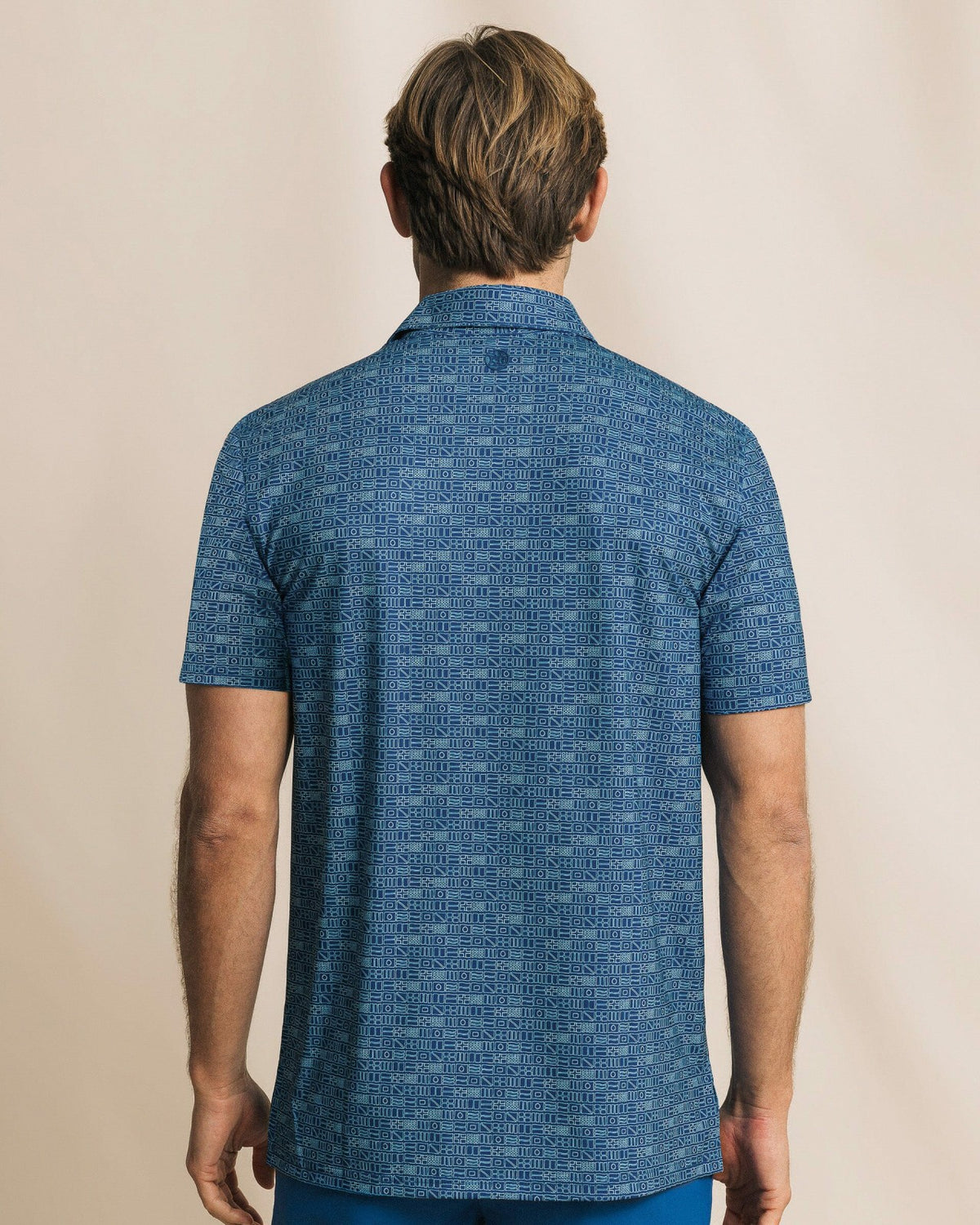 Driver ST Nautical Flag Printed Polo | Southern Tide New