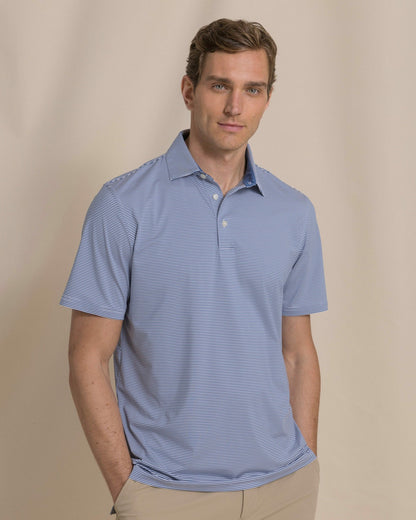 Meadowbrook Stripe Performance Polo | Southern Tide Popular