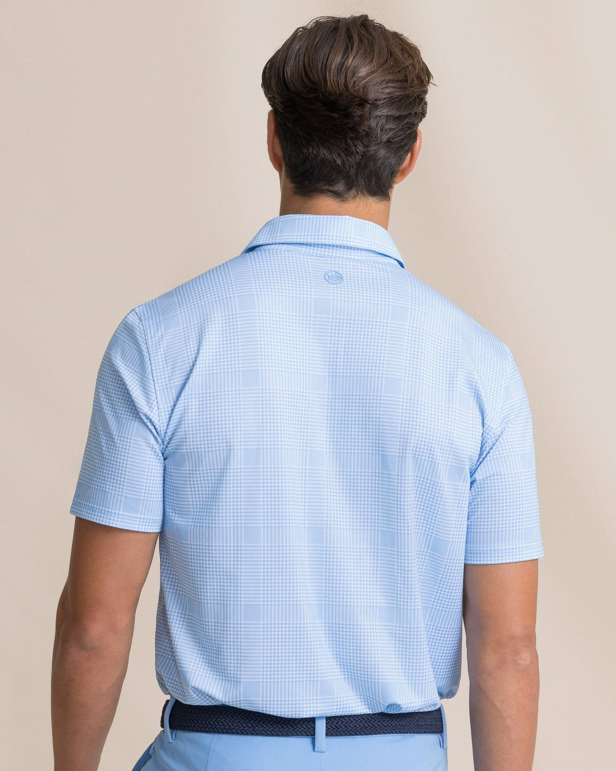 Driver Coral Key Plaid Printed Polo | Southern Tide Everyday