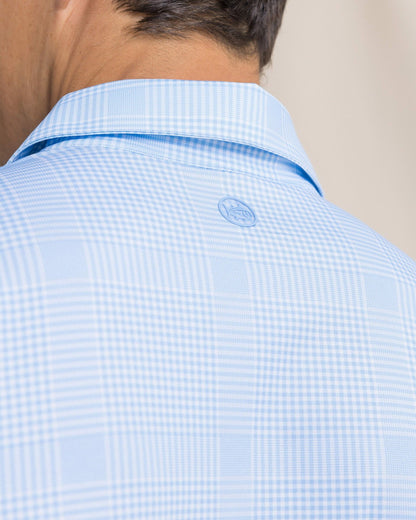 Driver Coral Key Plaid Printed Polo | Southern Tide Everyday