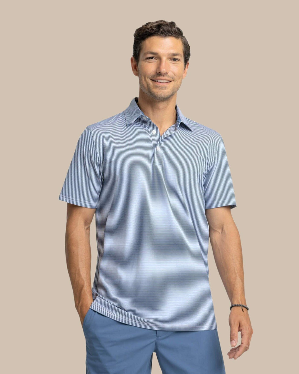 brrr°®-eeze Meadowbrook Stripe Polo | Southern Tide Smart Buy
