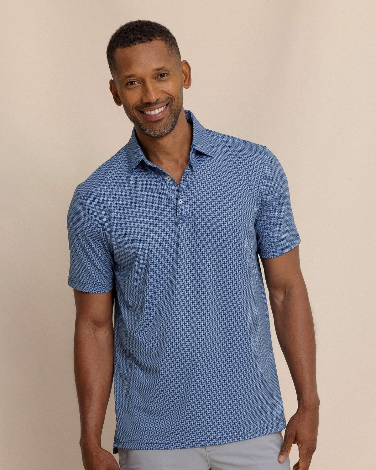 Driver Coastal Geo Printed Polo | Southern Tide Deals