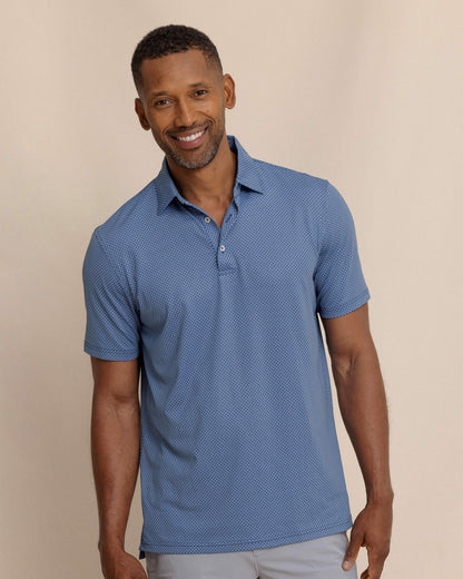 Driver Coastal Geo Printed Polo | Southern Tide Deals