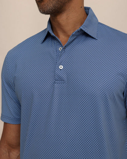 Driver Coastal Geo Printed Polo | Southern Tide Deals