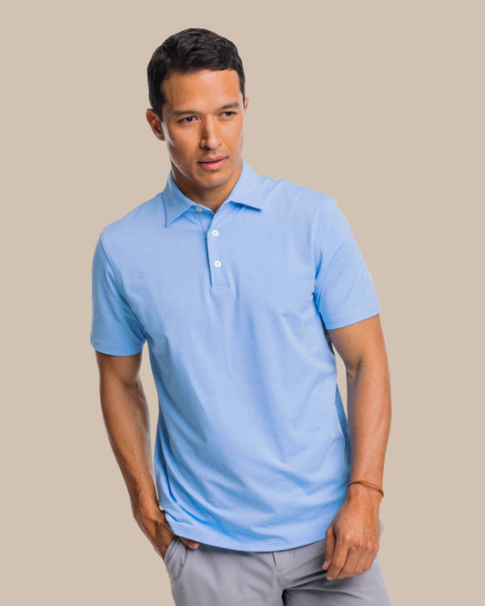 brrr°®-eeze Heather Performance Polo Shirt | Southern Tide Top Pick