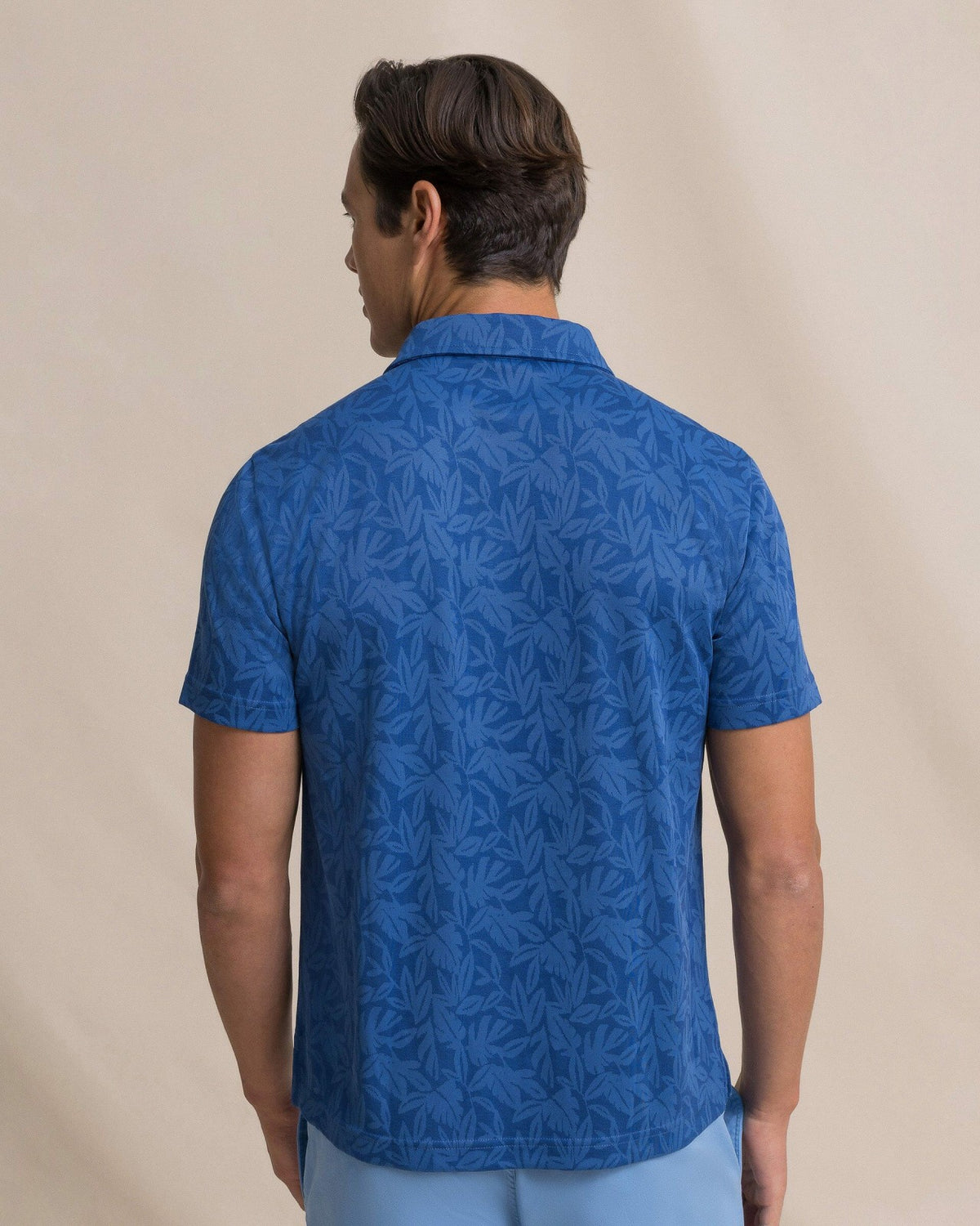 Island Fronds Jacquard Polo | Southern Tide New