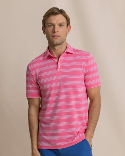 Dune Crest Stripe Performance Polo | Southern Tide Discount