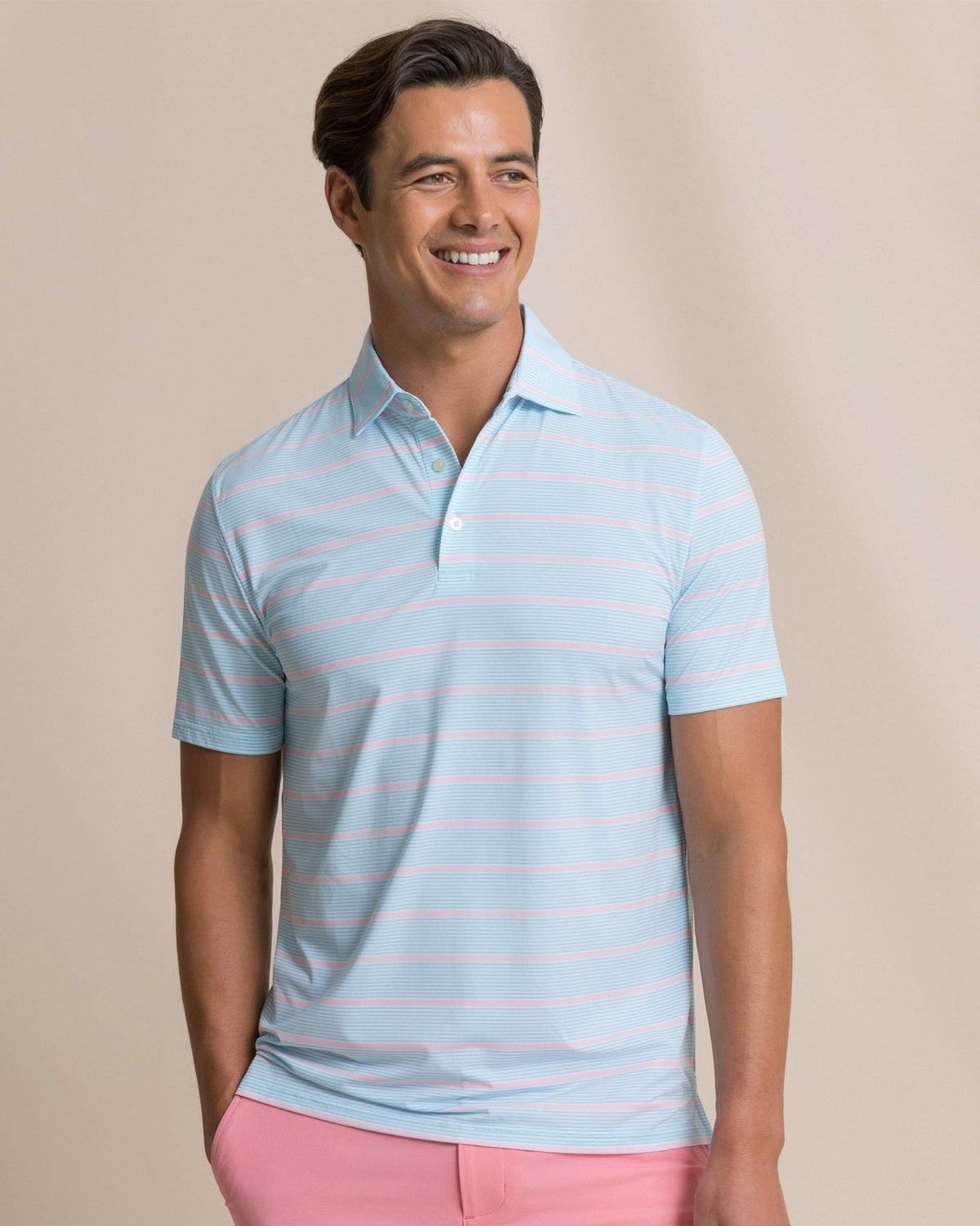 Core Sound Stripe Performance Polo | Southern Tide Deals
