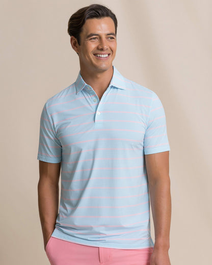Core Sound Stripe Performance Polo | Southern Tide Deals