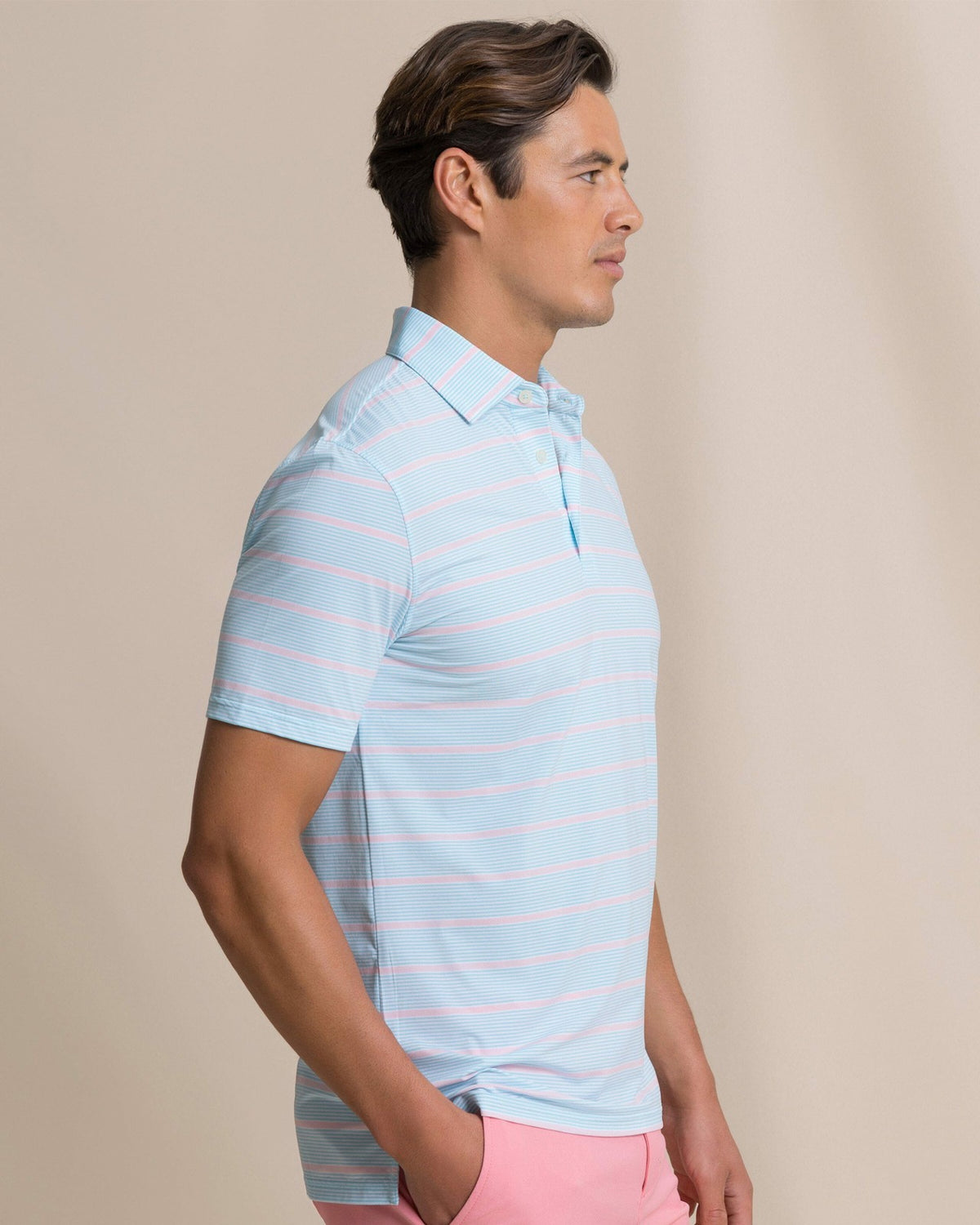 Core Sound Stripe Performance Polo | Southern Tide Deals