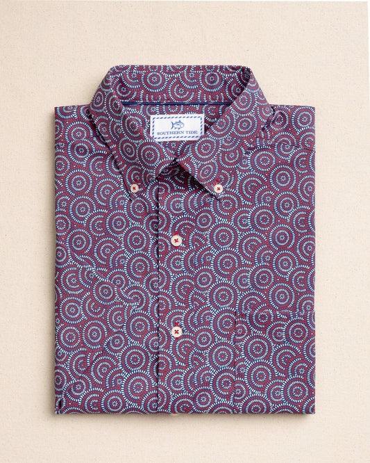 Fireworks Short Sleeve Sport Shirt | Southern Tide Customer Favorite