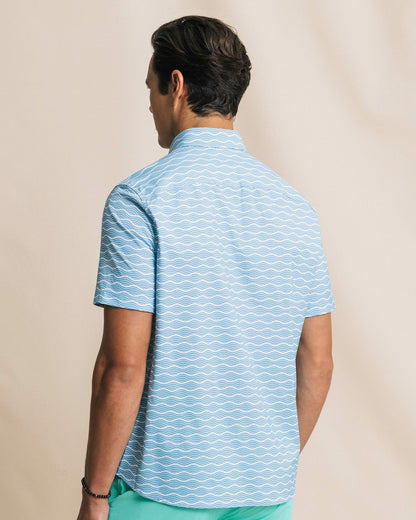 Ocean Echo Short Sleeve Sport Shirt | Southern Tide Discount