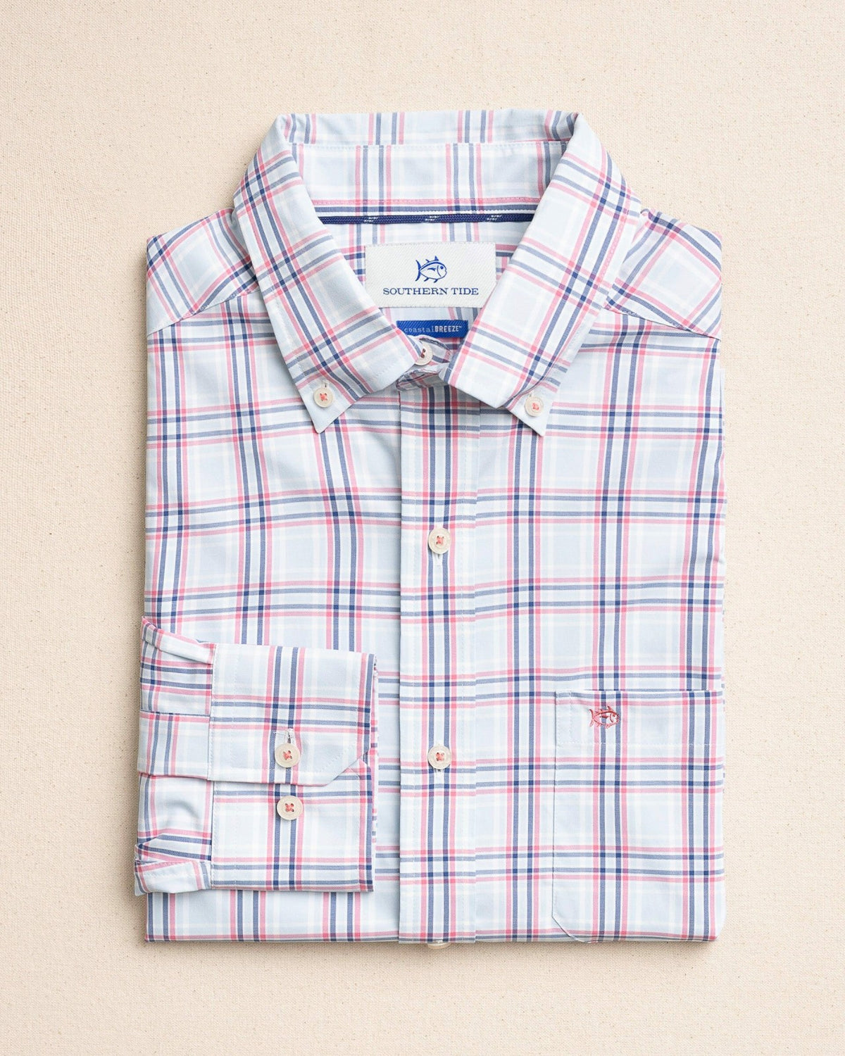 Schooner Cove Coastal Breeze® Sport Shirt | Southern Tide Great Value