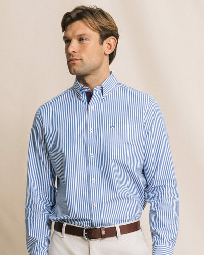 Gulfstream Stripe Sport Shirt | Southern Tide Discount