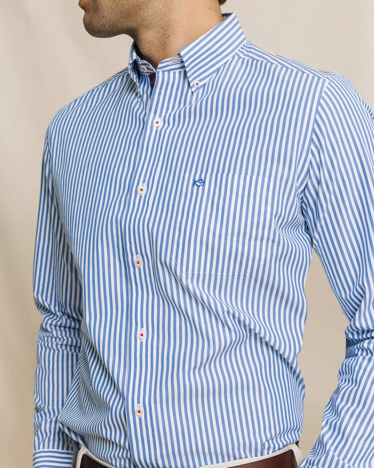 Gulfstream Stripe Sport Shirt | Southern Tide Discount