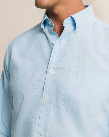 Ocean Mist Slub Sport Shirt | Southern Tide Sale
