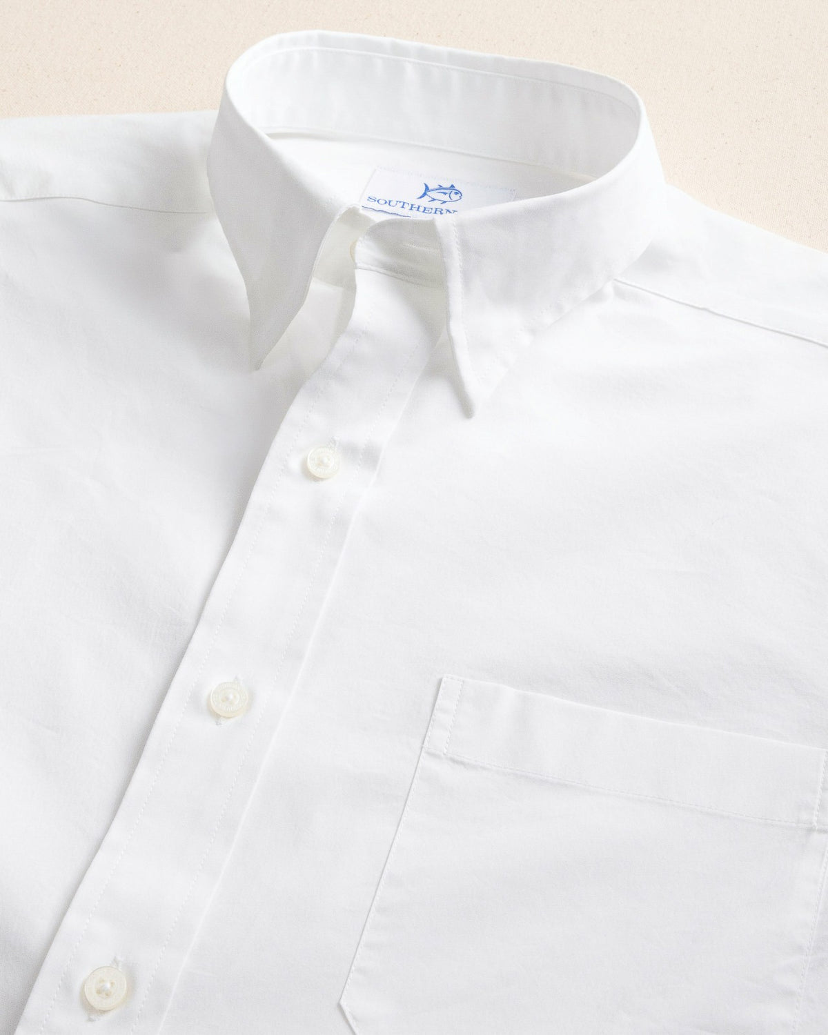 Charleston Overbrook Solid Long Sleeve Shirt | Southern Tide Popular