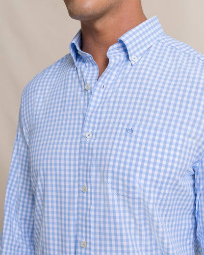 Nassau Gingham Coastal Breeze® Sport Shirt | Southern Tide Exclusive