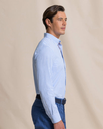 Nassau Gingham Coastal Breeze® Sport Shirt | Southern Tide Exclusive