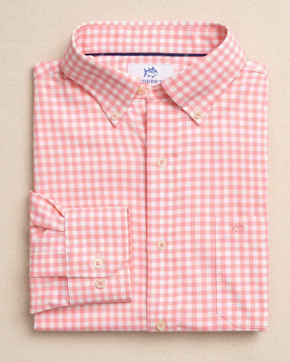 Nassau Gingham Coastal Breeze® Sport Shirt | Southern Tide Exclusive
