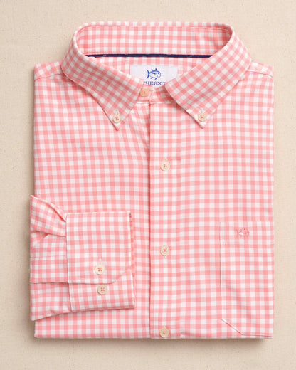 Nassau Gingham Coastal Breeze® Sport Shirt | Southern Tide Exclusive