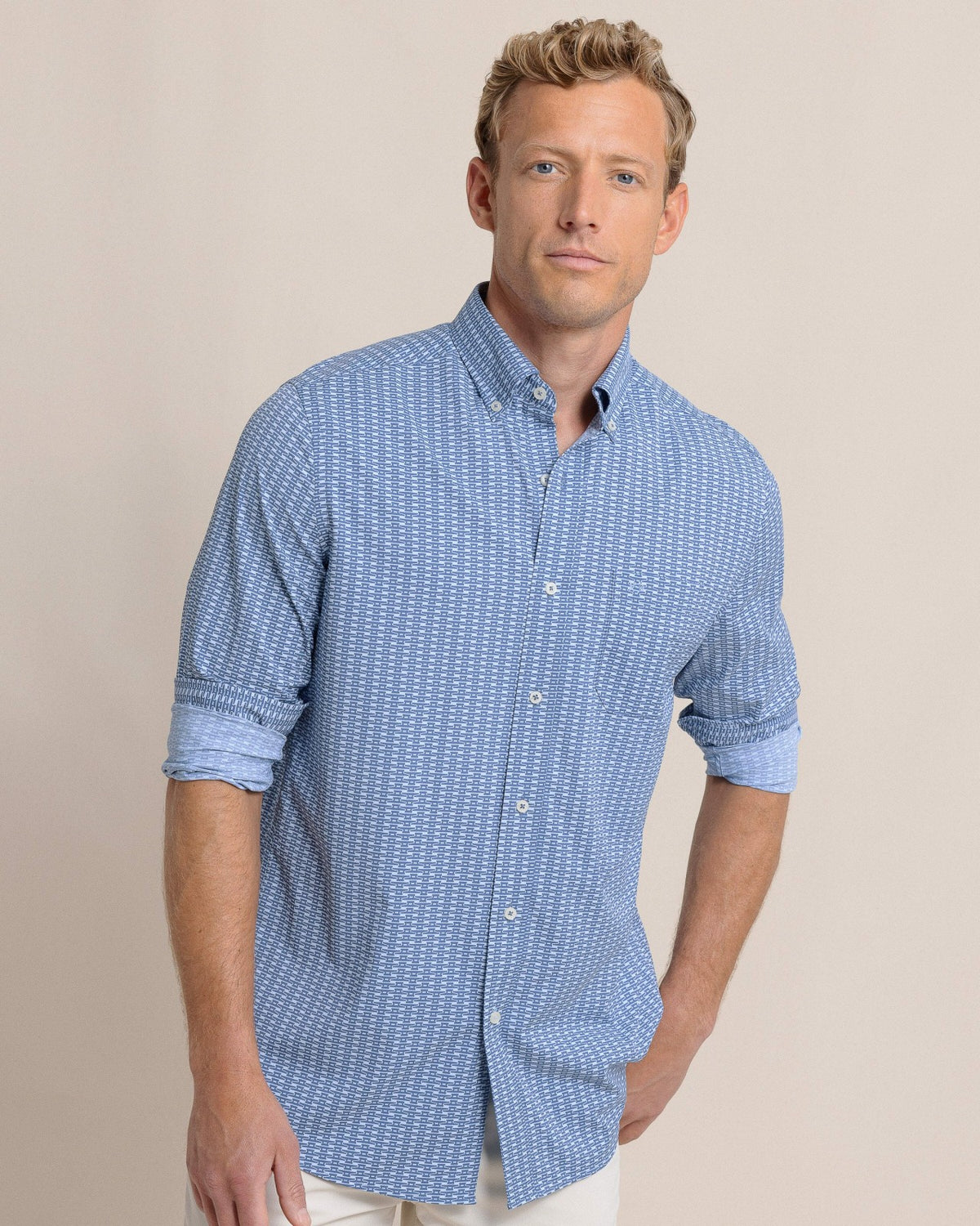 Pop Lock and Dock It Intercoastal Sport Shirt | Southern Tide Deals