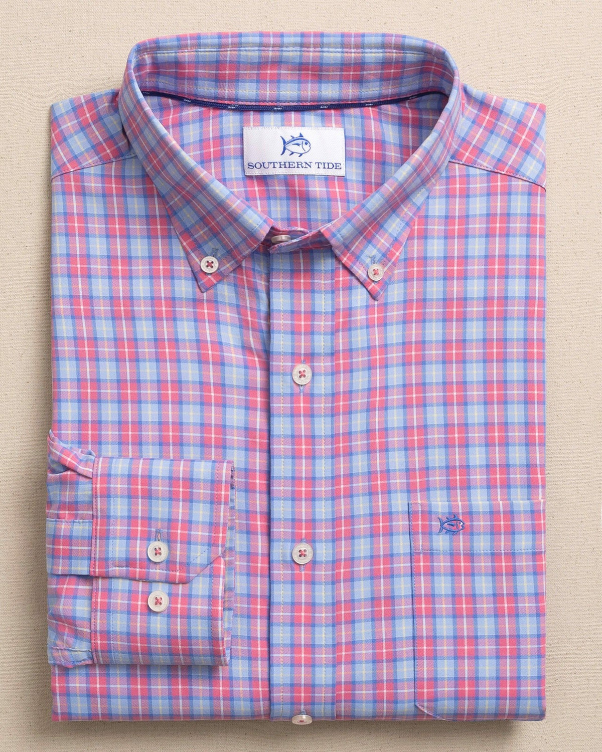 Tortuga Plaid Coastal Breeze® Sport Shirt | Southern Tide Trending
