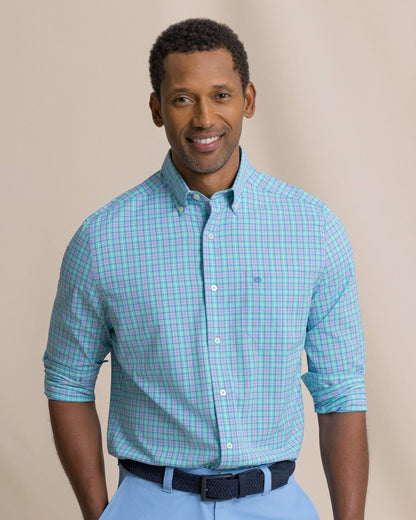 Tortuga Plaid Coastal Breeze® Sport Shirt | Southern Tide Trending