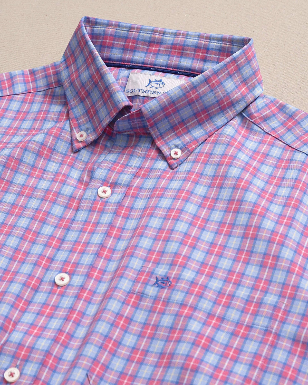 Tortuga Plaid Coastal Breeze® Sport Shirt | Southern Tide Trending