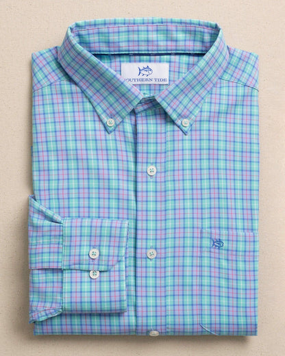 Tortuga Plaid Coastal Breeze® Sport Shirt | Southern Tide Trending