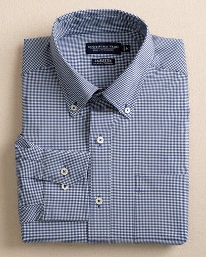 Micro Gingham brrr°® Intercoastal Sport Shirt | Southern Tide Premium