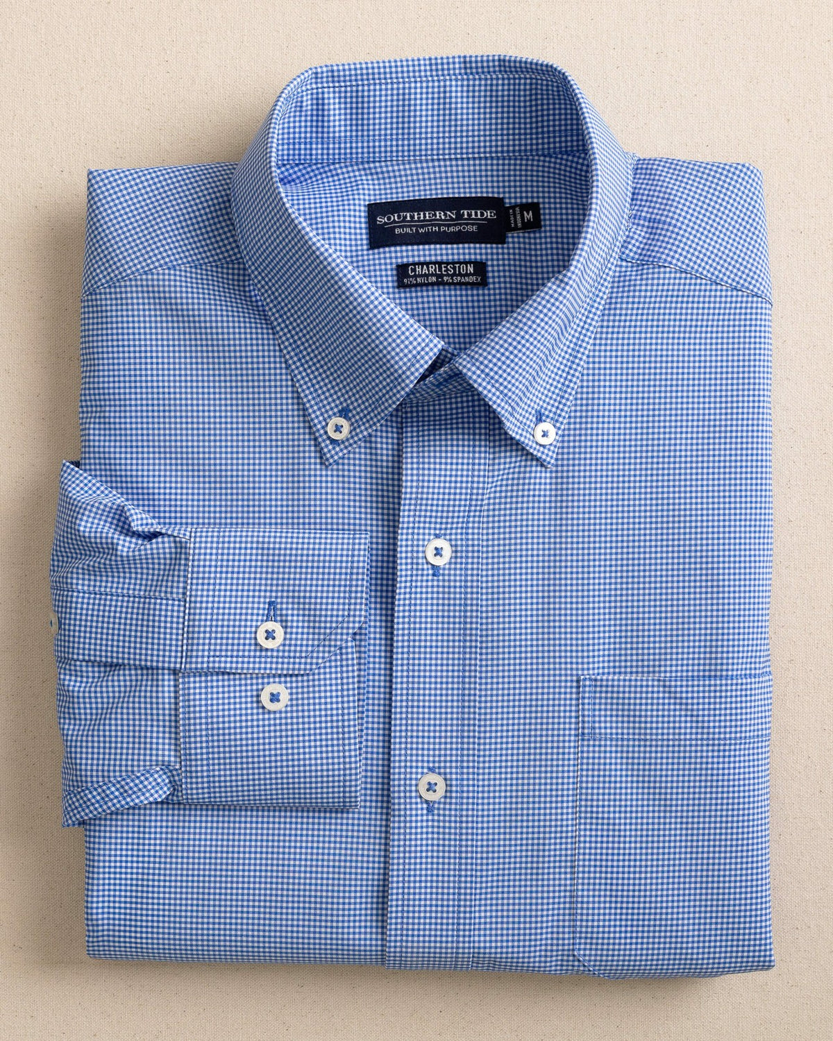 Micro Gingham brrr°® Intercoastal Sport Shirt | Southern Tide Premium