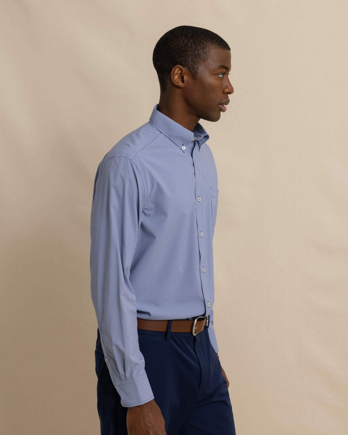 Micro Gingham brrr°® Intercoastal Sport Shirt | Southern Tide Premium