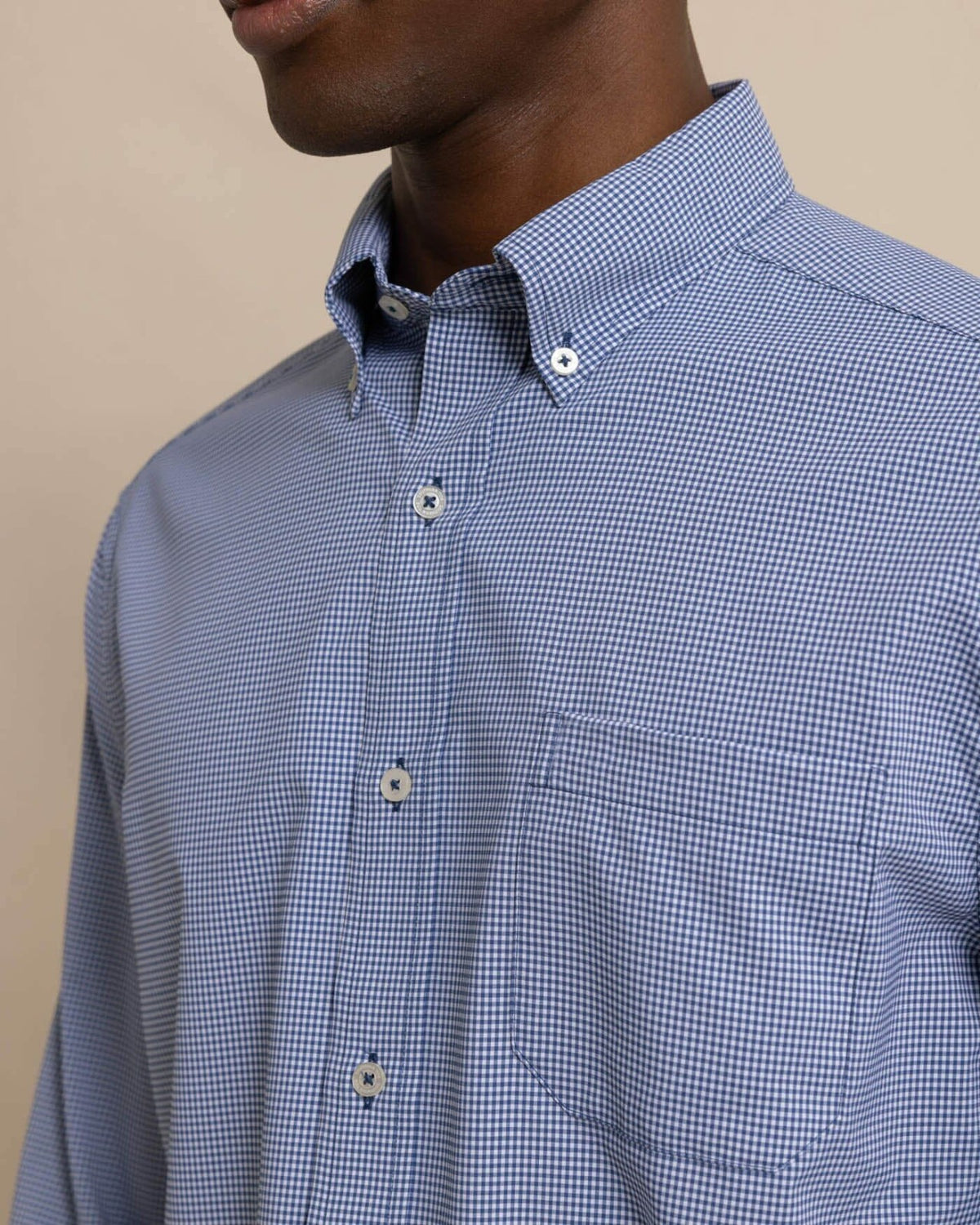 Micro Gingham brrr°® Intercoastal Sport Shirt | Southern Tide Premium