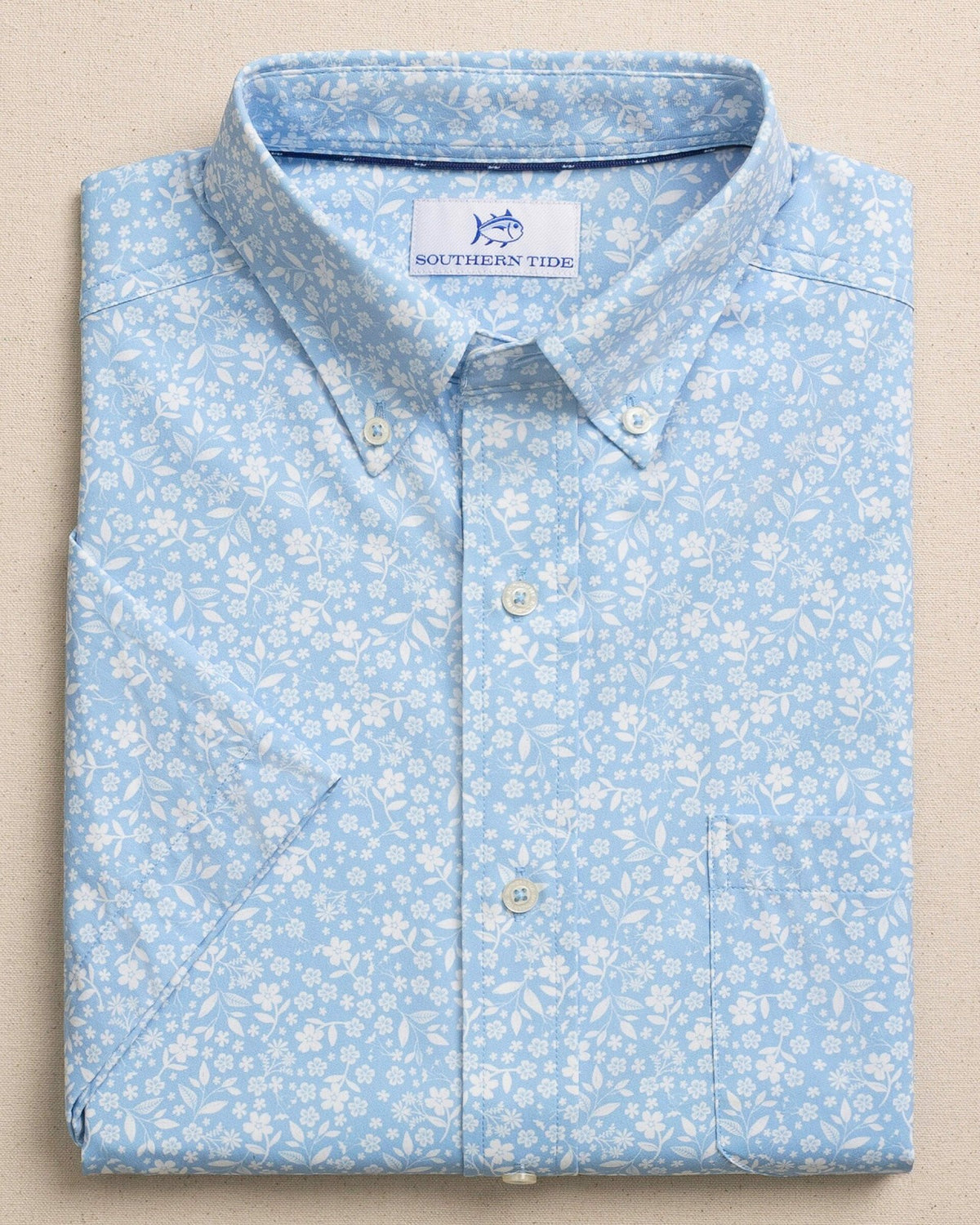Garden Blooms Short Sleeve Sport Shirt | Southern Tide Signature