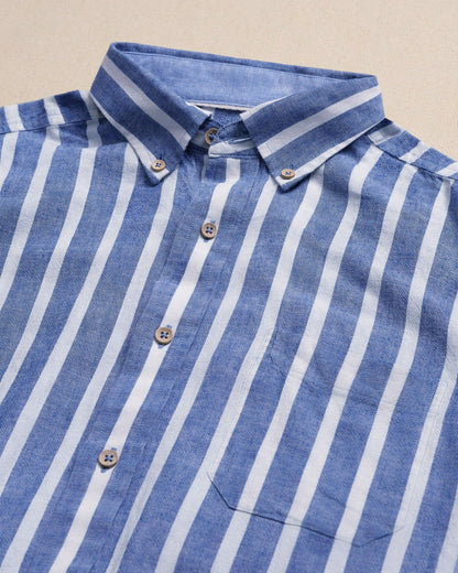 Seamark Stripe Short Sleeve Sport Shirt | Southern Tide Value