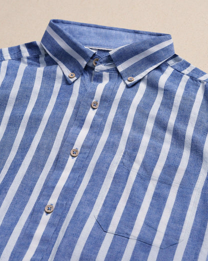 Seamark Stripe Short Sleeve Sport Shirt | Southern Tide Value