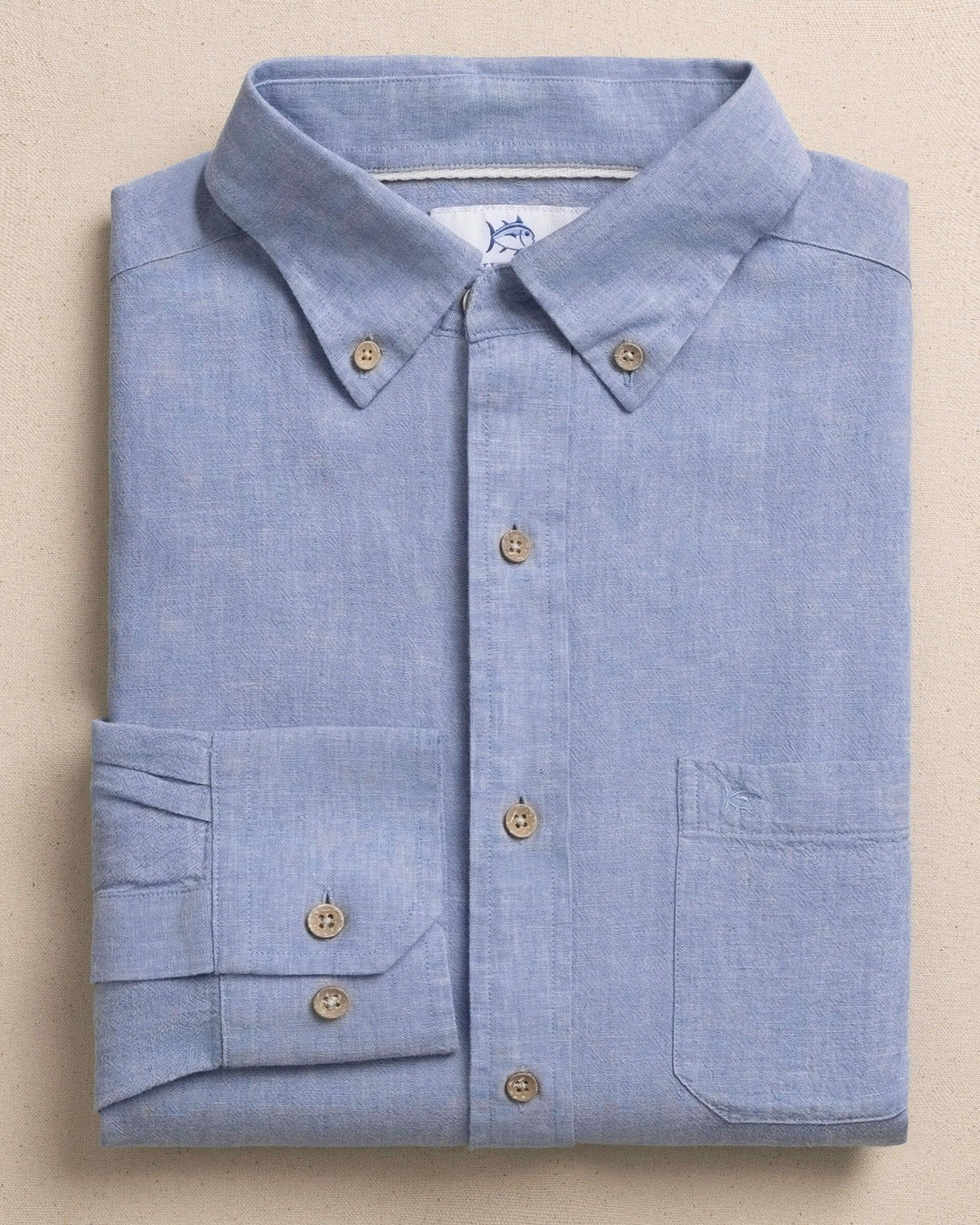 Sunset Ridge Linen Rayon Solid Sport Shirt | Southern Tide Best Price