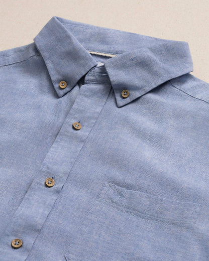 Sunset Ridge Linen Rayon Solid Sport Shirt | Southern Tide Best Price